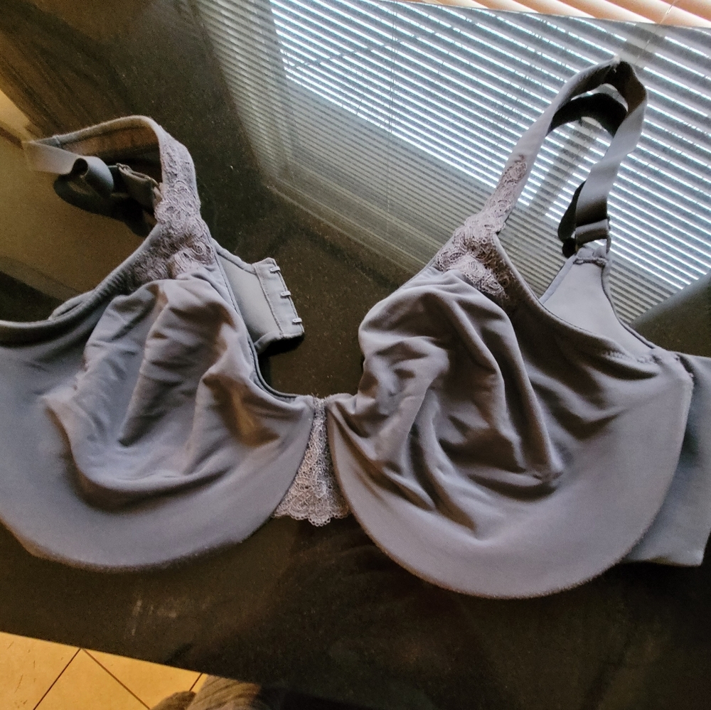 Dark gray bra